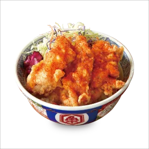 Cơm gà Karaage cay